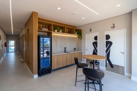 Apartamento para alugar com 37m², 2 quartos e sem vagaÁrea comum - Espaço Gourmet