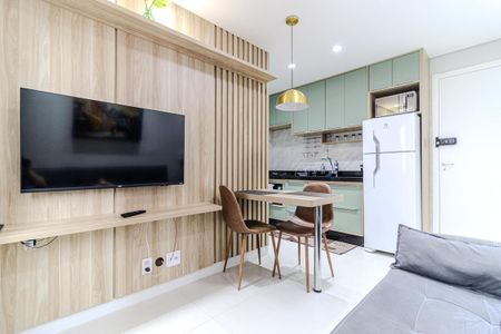 Sala de apartamento à venda com 1 quarto, 27m² em Vila Buarque, São Paulo