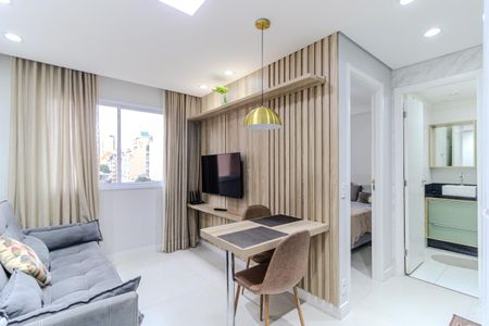 Sala de apartamento à venda com 1 quarto, 27m² em Vila Buarque, São Paulo