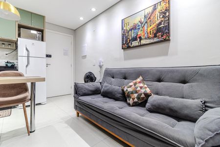 Sala de apartamento à venda com 1 quarto, 27m² em Vila Buarque, São Paulo