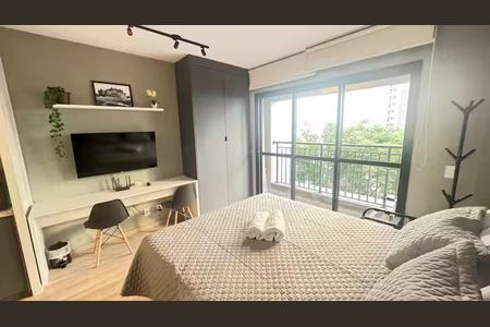 Sala/Quarto de apartamento para alugar com 1 quarto, 23m² em Santa Cecilia, São Paulo