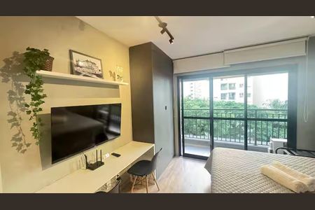 Sala/Quarto de apartamento para alugar com 1 quarto, 23m² em Santa Cecilia, São Paulo