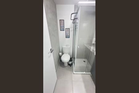 Banheiro de apartamento para alugar com 1 quarto, 23m² em Santa Cecilia, São Paulo