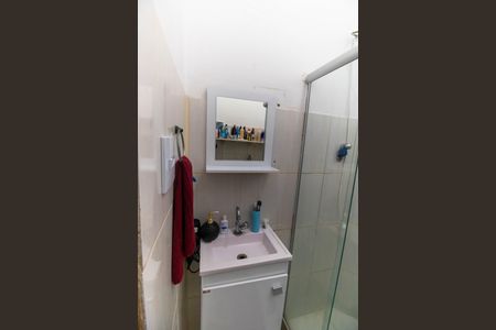 Banheiro de kitnet/studio para alugar com 1 quarto, 25m² em Centro, Niterói