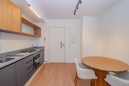 Cozinha de kitnet/studio para alugar com 1 quarto, 39m² em Partenon, Porto Alegre