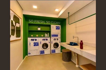 Apartamento para alugar com 30m², 1 quarto e sem vaga Apartamento para alugar com 30m², 1 quarto e sem vagaLavanderia