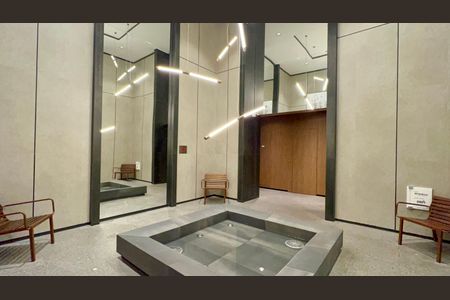 Studio para alugar com 33m², 1 quarto e sem vagaHall social