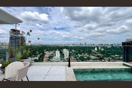 Studio para alugar com 33m², 1 quarto e sem vagaPiscina