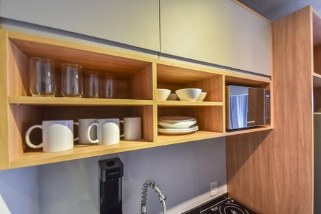 Studio para alugar com 24m², 1 quarto e sem vagaCozinha