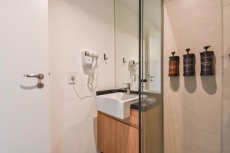 Studio para alugar com 24m², 1 quarto e sem vagaBanheiro