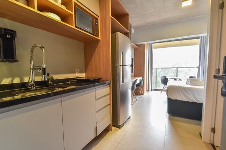 Studio para alugar com 24m², 1 quarto e sem vagaCozinha