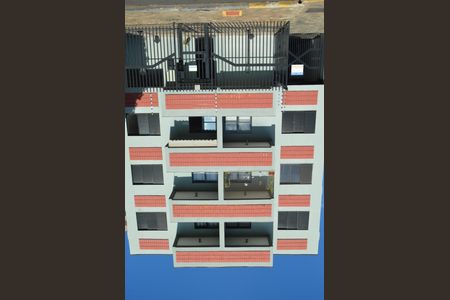 Apartamento para alugar com 40m², 1 quarto e 1 vagaFachada do Prédio