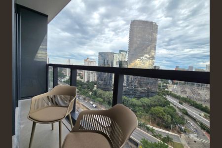 Studio para alugar com 34m², 1 quarto e 1 vagaVaranda