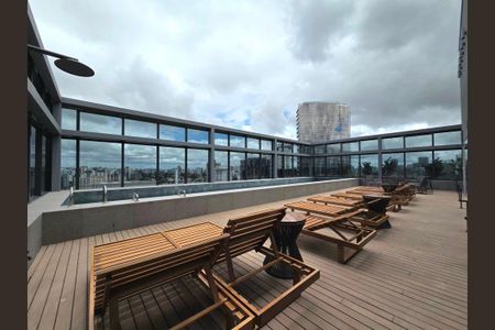 Studio para alugar com 34m², 1 quarto e 1 vagaÁrea comum - Piscina