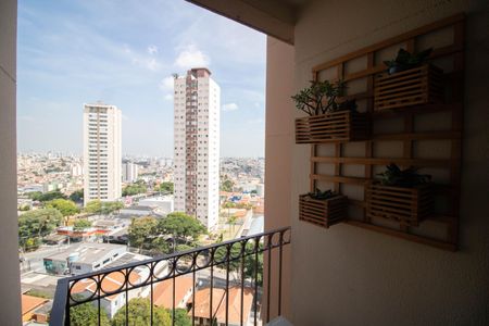 Apartamento para alugar com 57m², 2 quartos e 1 vagaVARANDA DA SALA