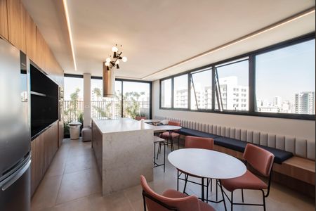 Studio para alugar com 28m², 1 quarto e sem vagaÁrea comum - Salão de festas/Espaço gourmet