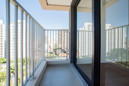 Studio para alugar com 28m², 1 quarto e sem vagaVaranda