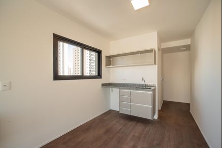 Cozinha de kitnet/studio para alugar com 1 quarto, 28m² em Vila Clementino, São Paulo