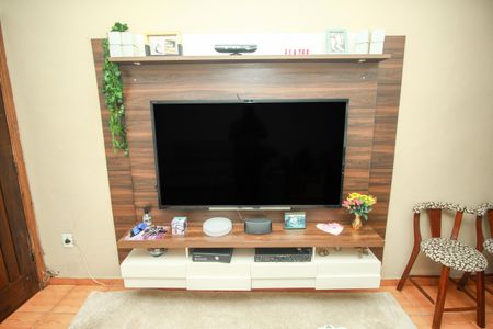 Sala de apartamento à venda com 2 quartos, 61m² em Vila Luzita, Santo André