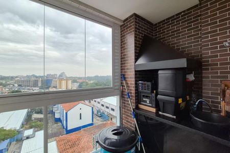 Varanda gourmet de apartamento à venda com 2 quartos, 62m² em Jardim Andrea Demarchi, São Bernardo do Campo