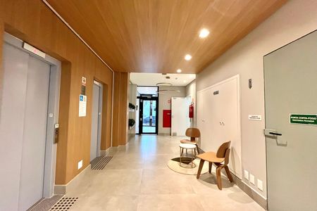 Studio para alugar com 28m², 1 quarto e sem vagaHall social