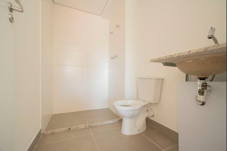 Studio para alugar com 27m², 1 quarto e sem vaga Studio para alugar com 27m², 1 quarto e sem vagaBanheiro