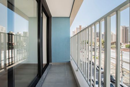 Studio para alugar com 27m², 1 quarto e sem vagaVaranda