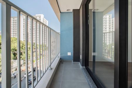 Studio para alugar com 27m², 1 quarto e sem vagaVaranda