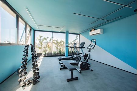 Studio para alugar com 27m², 1 quarto e sem vagaÁrea comum - Academia