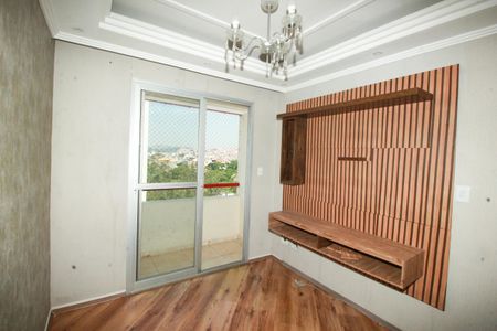 Sala/Sala de Jantar de apartamento à venda com 2 quartos, 59m² em Jardim do Estádio, Santo André