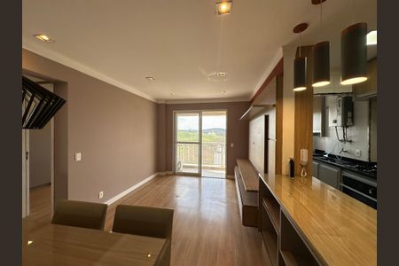 Sala de apartamento para alugar com 1 quarto, 51m² em Empresarial 18 do Forte, Barueri