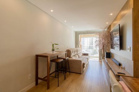 Apartamento à venda com 77m², 3 quartos e 2 vagasSala