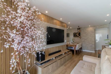 Apartamento à venda com 77m², 3 quartos e 2 vagasSala