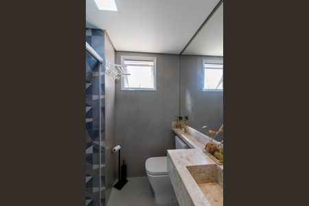 Apartamento à venda com 77m², 3 quartos e 2 vagasBanheiro da Suíte