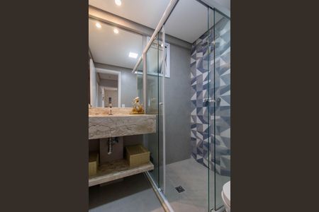 Apartamento à venda com 77m², 3 quartos e 2 vagasBanheiro social