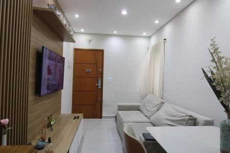 Sala de apartamento à venda com 2 quartos, 58m² em Vila Costa Melo, São Paulo