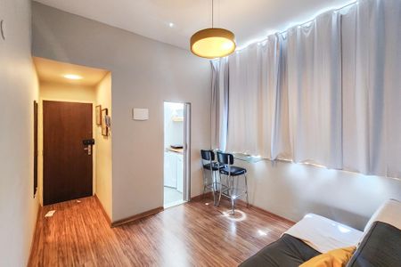 Sala de apartamento à venda com 1 quarto, 32m² em Catete, Rio de Janeiro