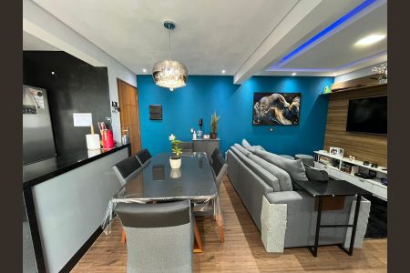 Sala de apartamento à venda com 2 quartos, 55m² em Padroeira, Osasco