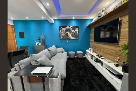 Sala de apartamento à venda com 2 quartos, 55m² em Padroeira, Osasco