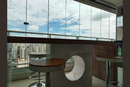 Studio à venda com 50m², 1 quarto e 1 vagaVaranda gourmet