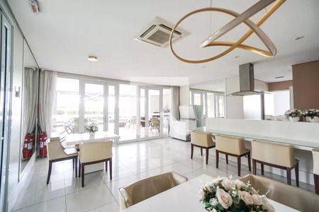 Studio à venda com 50m², 1 quarto e 1 vagaSalão de festas