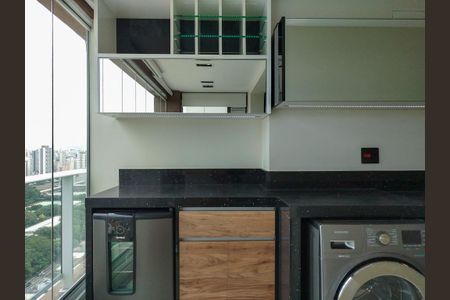 Studio à venda com 50m², 1 quarto e 1 vagaÁrea de serviço integrada