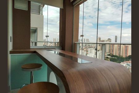 Studio à venda com 50m², 1 quarto e 1 vagaVaranda gourmet