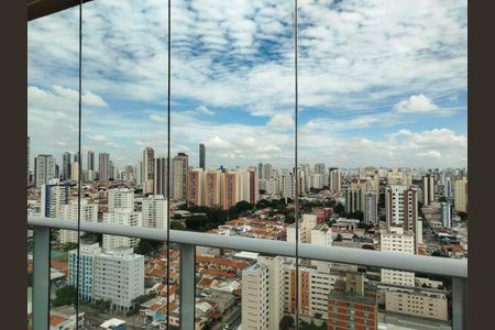 Studio à venda com 50m², 1 quarto e 1 vagaVaranda - vista