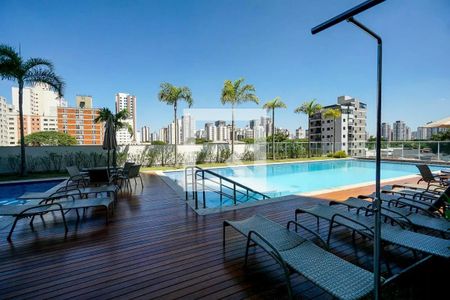 Studio à venda com 50m², 1 quarto e 1 vagaPiscina