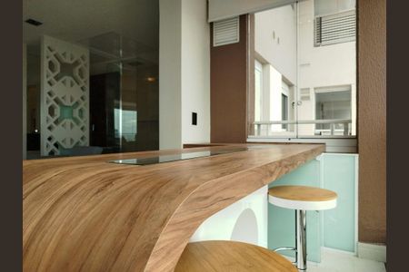 Studio à venda com 50m², 1 quarto e 1 vagaVaranda gourmet