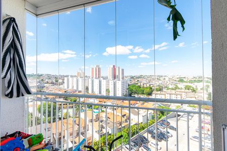 Varanda da Sala de apartamento à venda com 3 quartos, 60m² em Jardim Guairaca, São Paulo