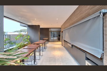 Apartamento para alugar com 30m², 1 quarto e sem vagaÁrea gourmet 