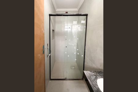 Banheiro Social de kitnet/studio para alugar com 1 quarto, 26m² em Jardim do Mar, São Bernardo do Campo