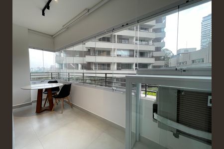 Apartamento para alugar com 34m², 1 quarto e sem vaga Apartamento para alugar com 34m², 1 quarto e sem vagaVaranda do Quarto